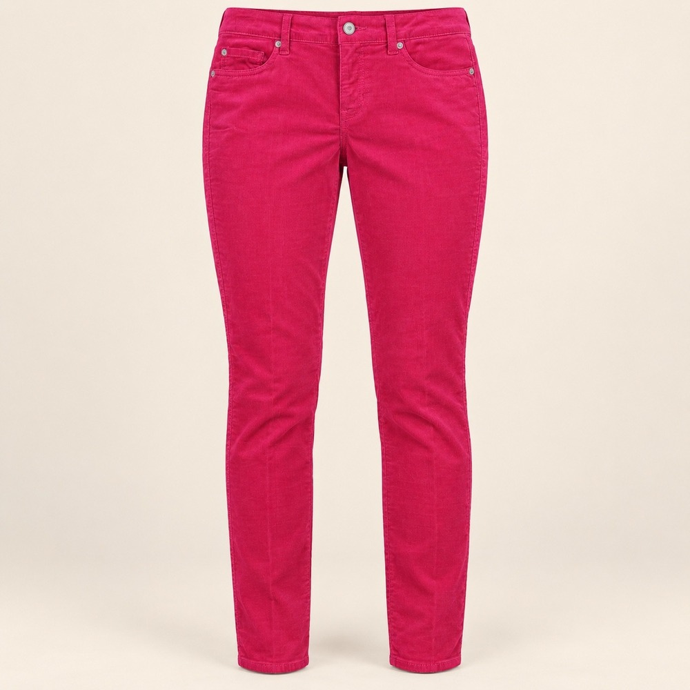 Gap 1969 Hot Pink Corduroy Pants Size  Barbiecore Preppy Twee Dopamine Dressing